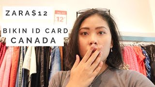 BIKIN PHOTO ID CARD CANADA, ZARA $12 VLOG | Fansi Lantana