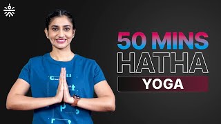 50 Mins Hatha Yoga at Home | Yoga For Beginners | Yoga At Home | Yoga Practice | @cult.official