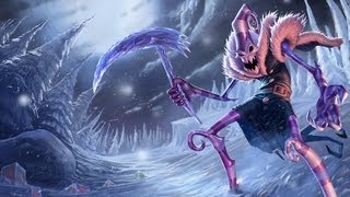 Dark Candy Fiddlesticks - Skin Spotlight - Winter / X-Mas 2012 - League of Legends LOL