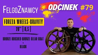 FelgoZnawcy #79 💥NOWOŚĆ 💥 Forzza Wheels model. GRAVITY 20'' 8,5 w dwóch wersjach wykończenia 🟤⚫️