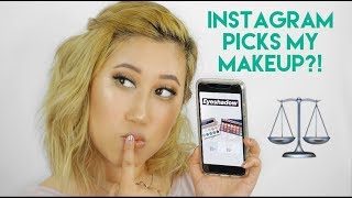 Instagram Picks My Makeup?! || heidiroro