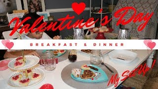 My Valentine's Day Breakfast & Dinner Set Up 2018|E D I T H