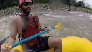 Rafting the sarapiqui river costa rica 2016