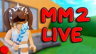 🔴 LIVE MM2 GAMEPLAY WITH VC AND HANDCAM🔴