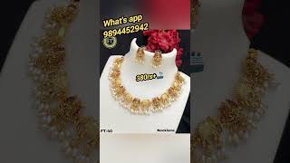 imitation jewellery#premiumqualitynecklace| what'sapp for booking 9894452942 #newfashionjewellery