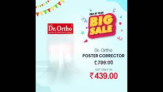 Sale Live Big Sale | Year End Sale | Dr. Ortho Poster Corrector