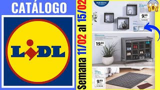 CATALOGO LIDL MAÑANA 11, 13 Y 15 FEB: HOGAR ESTANTES, DECORACIÓN, DEPORTES