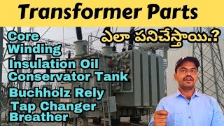 Transformer Parts and Functioning@Maheshelectricks