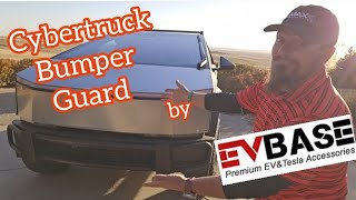 Cybertruck Bumper Guard by EVBASE + 20% OFF Promo Code.