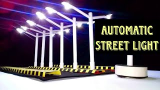 automatic street light Working model