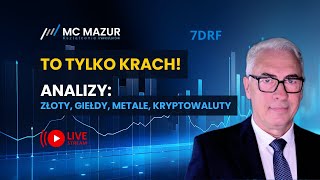 Spokojnie to tylko KRACH! Analizy złotego, indeksów, metali i crypto.