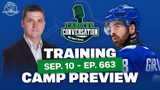 Canucks training camp preview pt. 1 w/ guest co-host Jeff Paterson | Sep. 10, 2024