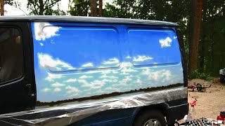 Airbrushing my Transit Van #airbrush