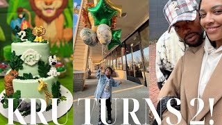 january vlog: kru's TWO WILD birthday 🎈, roadtrip to rva