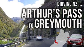 Driving New Zealand: Arthur's Pass to Greymouth