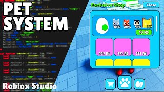 Roblox Pets System - Egg Hatching System v.2.0 (UNCOPYLCOKED)