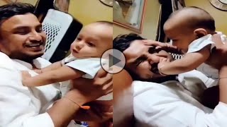 Amulya baby new video | Amulya baby with Jagadish happy moments