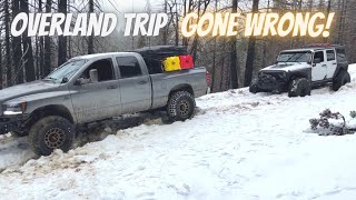 Overland Trip Gone Wrong | Turned Recovery!