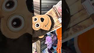 doggie's monkey slipper  #squeakytoy #toy #asmr #pettoys#shorts #short #trending #viral