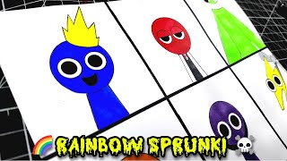 Я рисую ПЕРСОНАЖЕЙ из INCREDIBOX SPRUNKI, но ОНИ РАДУЖНЫЕ ДРУЗЬЯ⚠️Sprunki X РАДУЖНЫЕ ДРУЗЬЯ