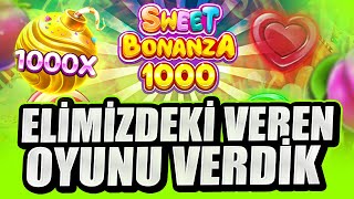 SWEET BONANZA 1000 | YENİ OYUN ELİMDEKİ OYUNU VERDİK