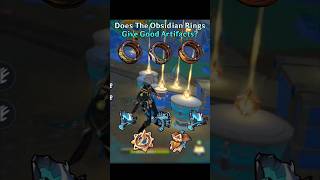 Does The Obsidian Rings Give Good Artifacts? (Genshin Impact) #genshin #shorts