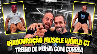 SARDINHA CONHECEU O NOVO CT MUSCLE WOLRD / TREINEI COM UM DOS MEUS IDOLOS!