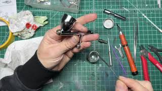 How to disassemble and clean an airbrush