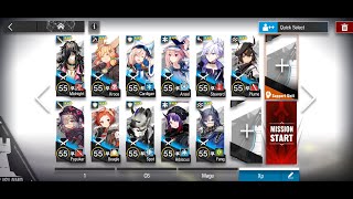 Arknights - Under Tides - SV-EX-6 - Challenge Mode - Low Cost No E2 Squad