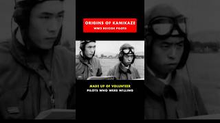 The origin of Kamikaze #ww2