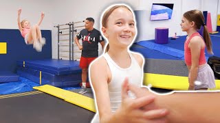 Tumbling Private Lessons are on FIRE 🔥| #618