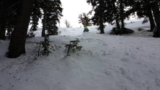 Kody getting in his backflip practice