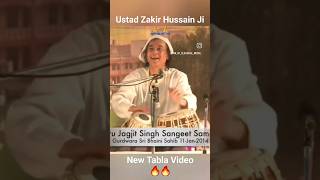 Tabla Meastro Ustad Zakir Hussain New Tabla Video 2024 🔥🔥 #shorts #zakirhussain #tabla #trending