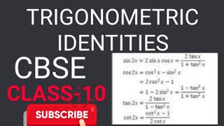 TRIGONOMETRIC RATIO , CBSE  CLASS-X