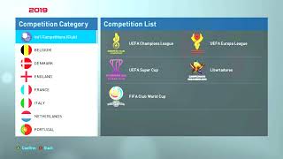 DAYMOS PES2019 XBOX ONE Competions