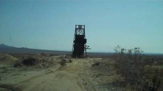 Old mining headframe