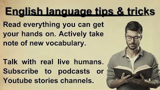 Learn English through stories level 1 A2 | English language tips and tricks | improve your English