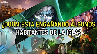 Teorías De Fortnite| ¿Doctor doom esta engañando algunos habitantes de la isla? ¿Es un heroe?