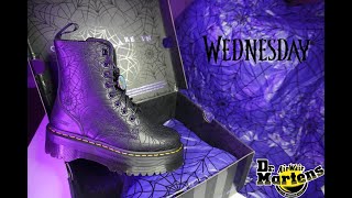 Dr. Martens X Wednesday - Jadon Spiderweb Platform Boots