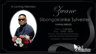 Sibongakonke Zwane Funeral Service