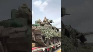 Wagner PMC tanks on the M 4 highway |  Wagner |  Moscow