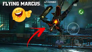 Flying Marcus 😂 Funniest Scene Ever In Sfa History 🤣 {Must Watch} Shadow Fight 4 Arena | SD07 Clan |