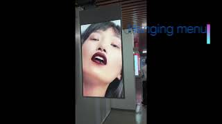 Hanging lcd digital signage menu boards🎏 88AD Style-ShiningLTD