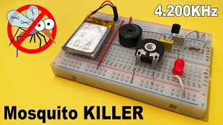 Mosquito Repellent Circuit with BC547 or 2N2222