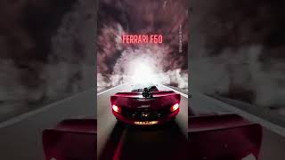 Ferrari F50 Driving Through Mountains In Third Person