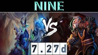 Nine [Leshrac] vs [Lone Druid] ► EU Ranked ► Dota 2 7.27d