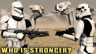 GALACTIC REPUBLIC vs GALACTIC EMPIRE - Who is Stronger? [Cinematic Battle]