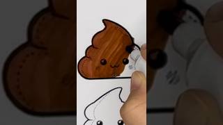 Asmr Coloring Poop 💩 #poop #asmr #art #drawing #zoonomaly #coloring