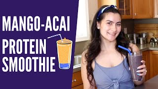 Mango Acai Super Protein  Smoothie | Spinach | Blueberry