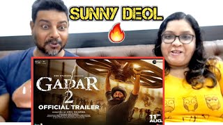 #Gadar2 Official Trailer Reaction & Review | Sunny Deol | Ameesha Patel | Anil Sharma | Zee Studios